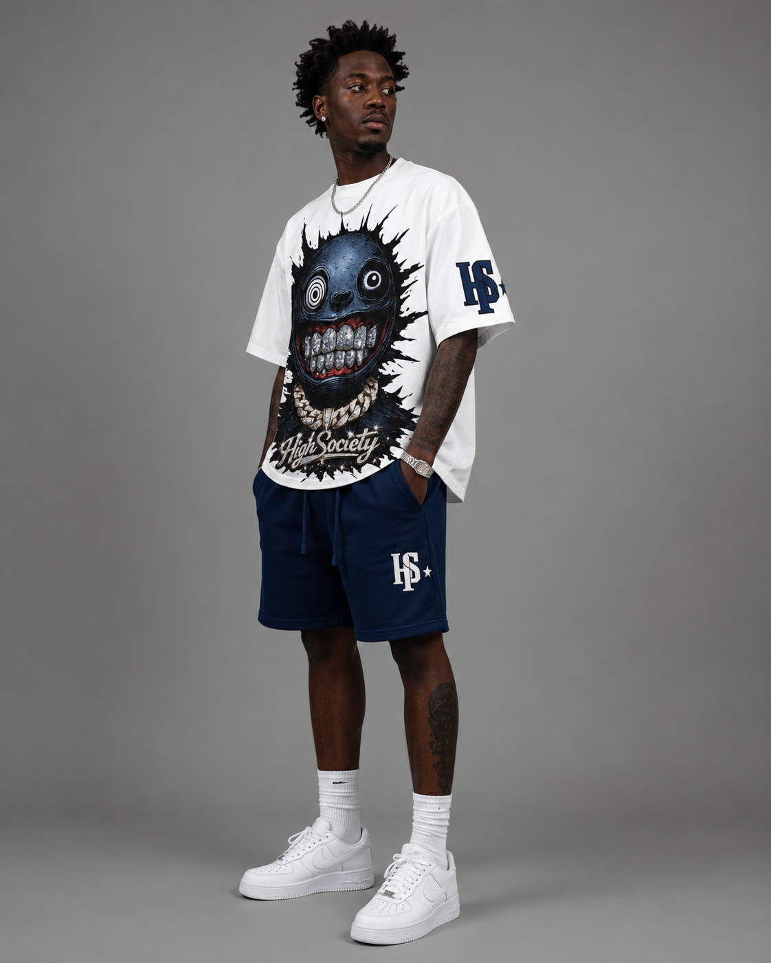 HIGHSOCIETY XRVRS SURPLUS TSHIRT