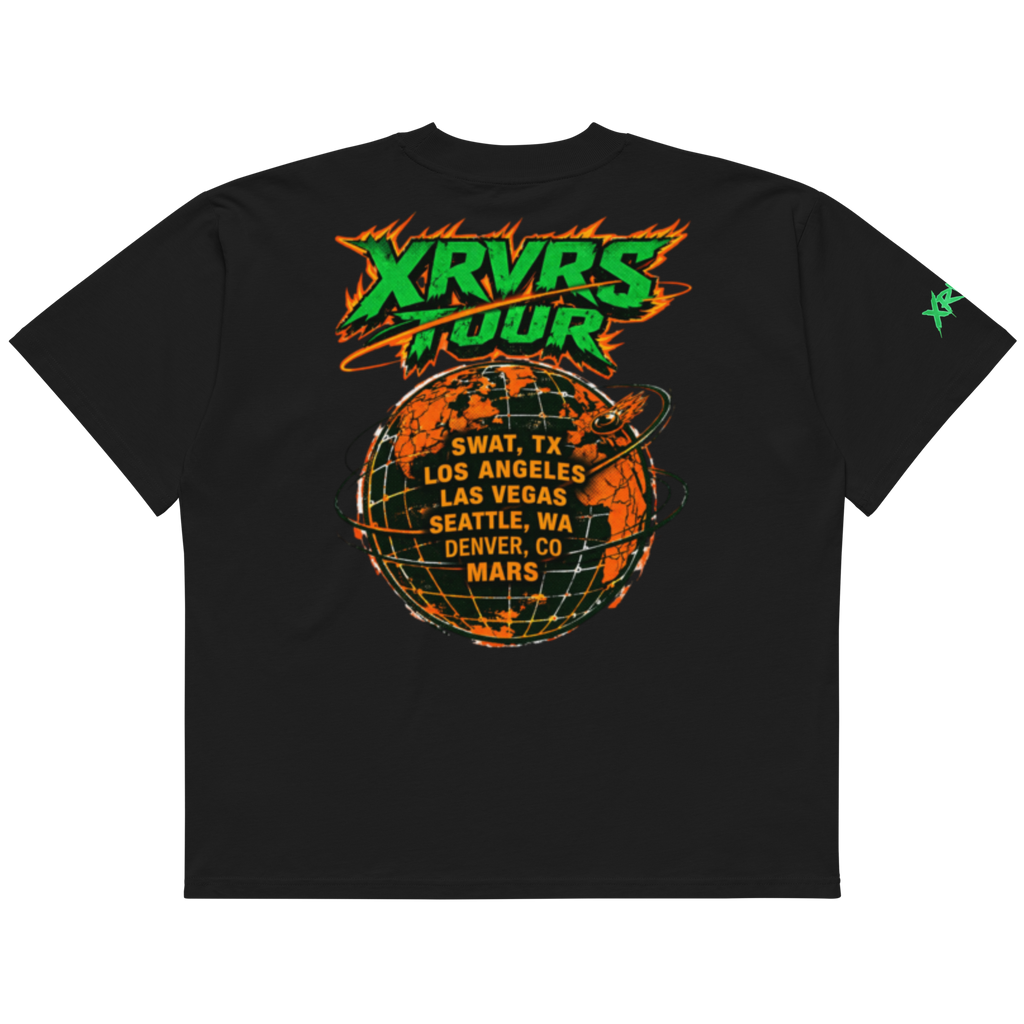 HIGHSOCIETY XRVRS WORLD TOUR TSHIRT
