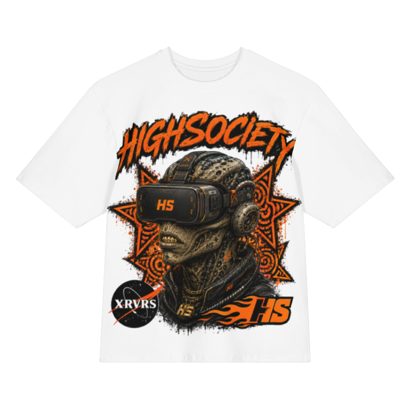 HIGHSOCIETY XRVRS VR ALIEN TSHIRT